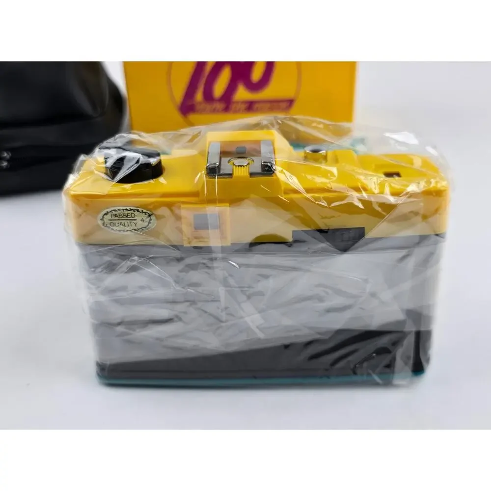1990s' Sealed B-100 Point & Shoot 35mm Film Camera Purple Black Teal w/ box
